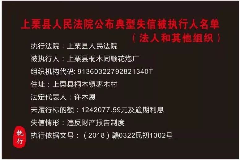 萍乡最新失信人员名单曝光，失信行为的警示与反思