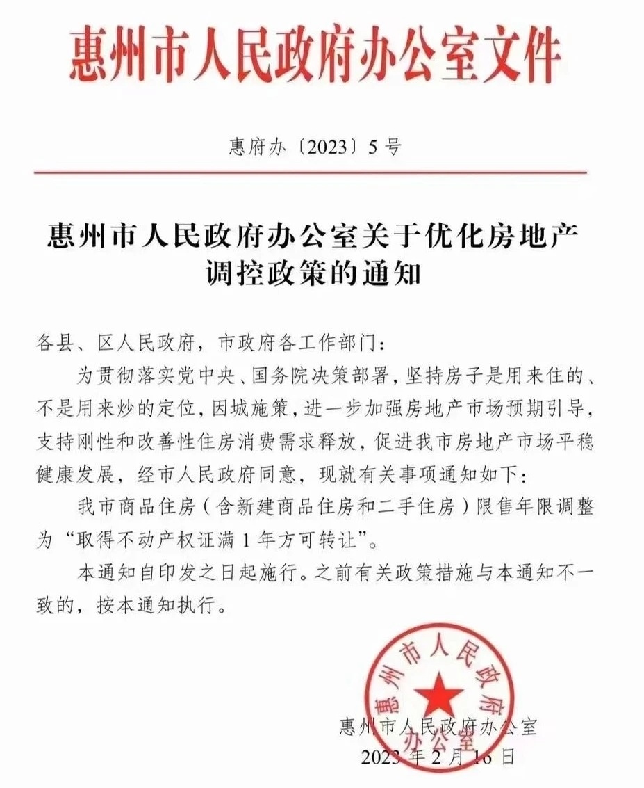 惠州限牌最新消息，政策调整与市场反应